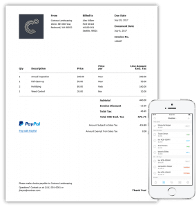 Microsoft Invoicing