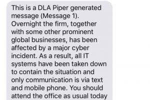 DLA Piper Error