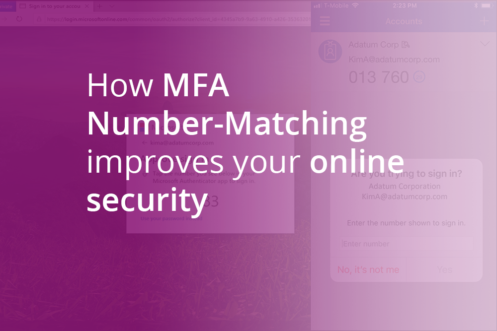 Featured image for How Multi-Factor Authentication (MFA) Number-Matching improves online security