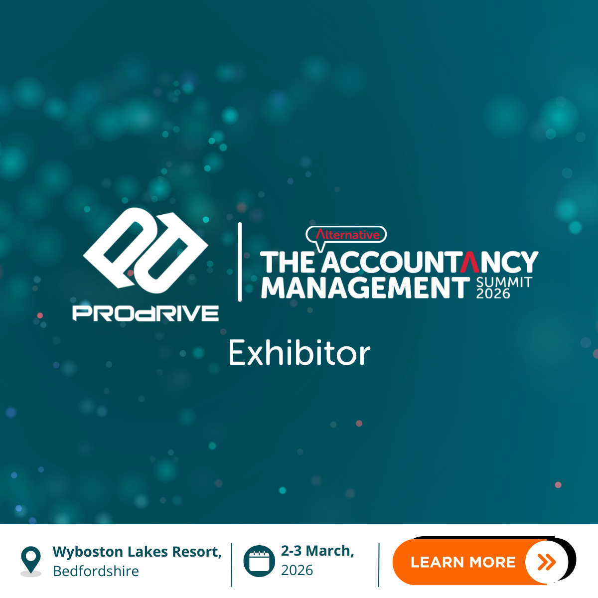 Featured image for Pro Drive exhibiting at The Alternative Accountancy Management Summit 2026